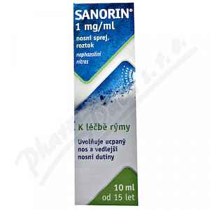 SANORIN 1MG/ML NAS SPR SOL 1X10ML