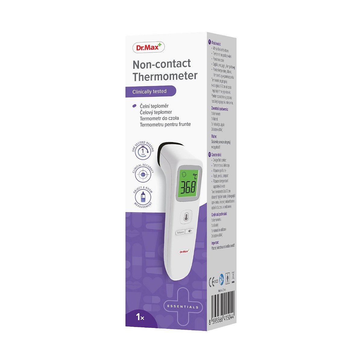 Dr.Max Non-contact Thermometer čelní teploměr 1 ks
