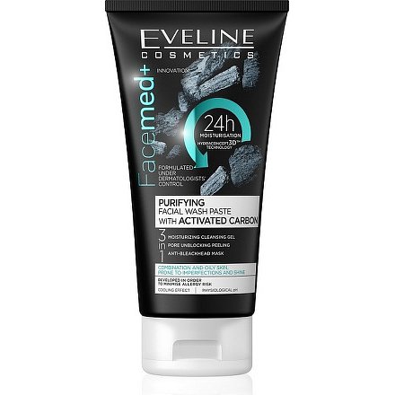 EVELINE Facemed pleťový čistící gel 3v1 150ml