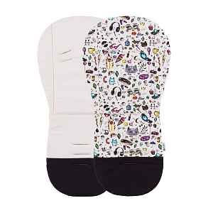 PETITE&MARS Vložka do kočárku Foamy Limited 100 Tattoo