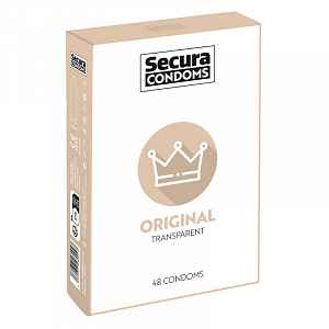 Secura Original – klasické kondomy (48 ks)