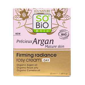 SO’BiO étic Anti-age Précieux Argan Denní růžový krém BIO 50 ml