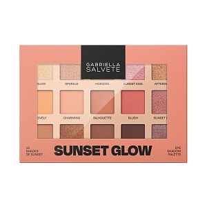 Gabriella Salvete 15 Sunset Glow paletka očních stínů 15 g