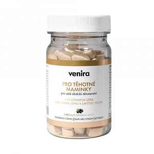 Venira Vitamíny pro těhotné 60 tablet černý rybíz