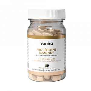 Venira Vitamíny pro těhotné 60 tablet černý rybíz