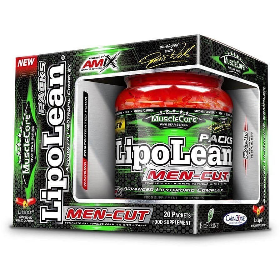 AMIX LipoLean Men-Cut Packs, 20balení