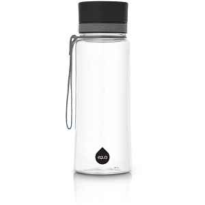 Equa Plain láhev na vodu barva Black 1 ks