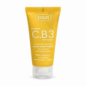 Ziaja Vitamin C.B3 Niacinamide noční maska Night Cream-Mask 50 ml
