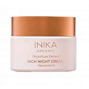 Inika Organic Výživný antioxidační noční krém s Aloe a Resveratrolem 50 ml