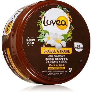 Lovea Tanning Gel Coco intenzivní gelový krém na opalování  150 ml