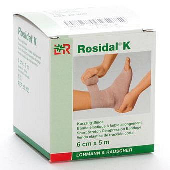 Obinadlo elast. Rosidal K 6cm x 5m 1ks