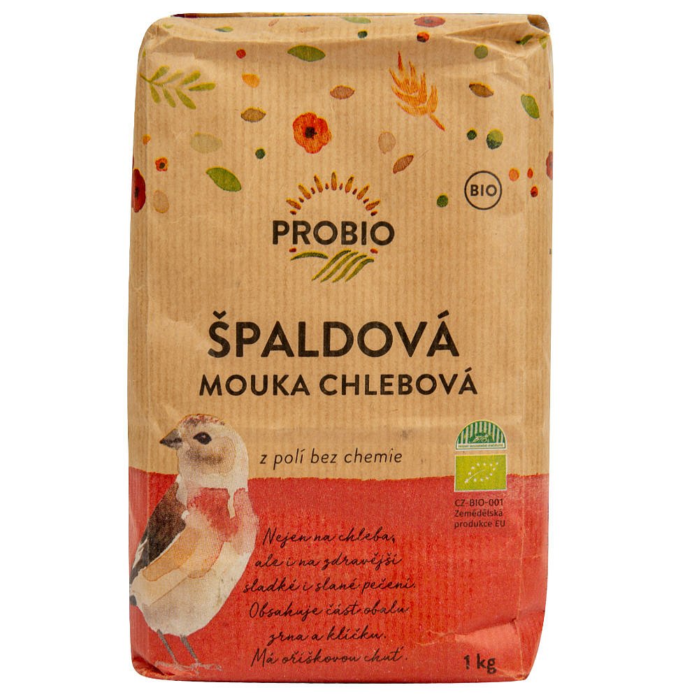 PROBIO Mouka špaldová chlebová 1 kg BIO