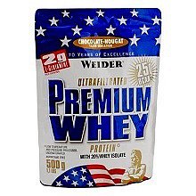 Weider, Premium Whey, 500 g, Čokoláda-nugát