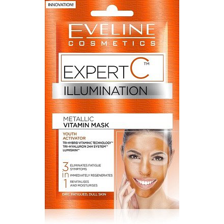 EVELINE Expert C pleťová maska 3v1 2x5ml