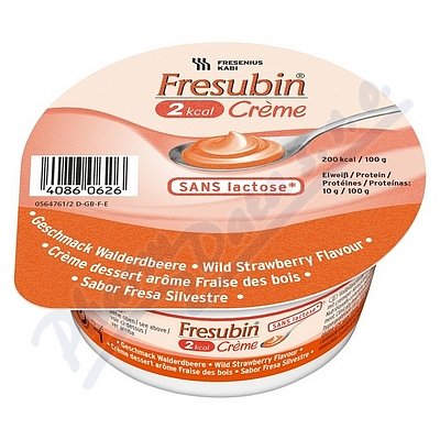 FRESUBIN 2 KCAL CREME LESNÍ JAHODA perorální SOL 4X125G