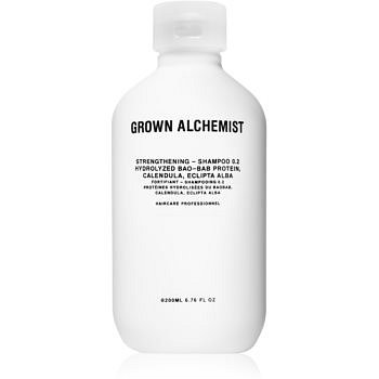 Grown Alchemist Strengthening Shampoo 0.2 posilující šampon pro poškozené vlasy 200 ml