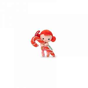 Lilliputiens vánoční skřítek s cukrovou hůlkou