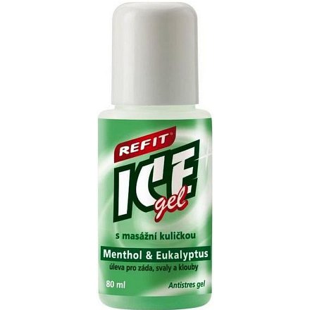 Refit Ice gel roll-on Eukalypt na krční páteř 80ml