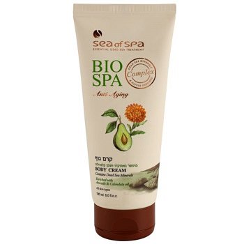 Sea of Spa Bio Spa tělový krém s avokádem a měsíčkovým olejem  180 ml