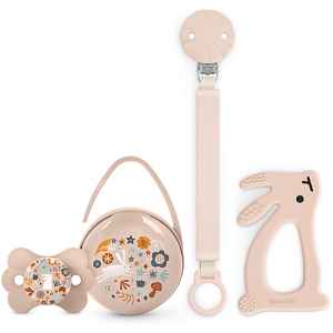 Suavinex Wonderland Gift Set 0-6 m Pink dárková sada pro miminka