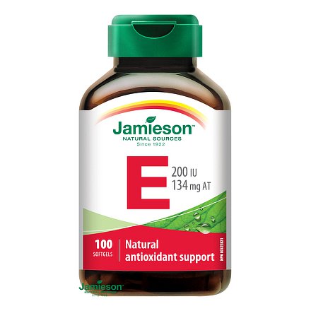Vitamín E 200 IU 100 kps.