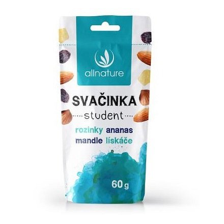 Allnature směs svačinka Student 60 g