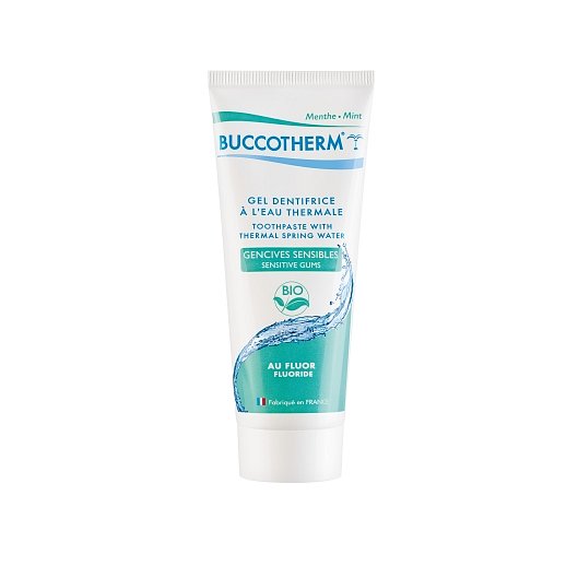 Buccotherm Gel Dentifrice BIO gelová zubní pasta s fluoridy 75ml