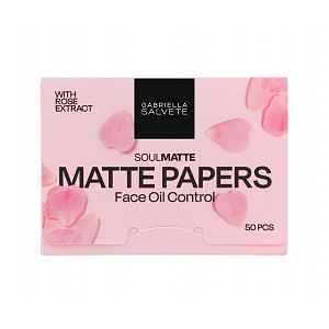 Gabriella Salvete Matte Papers with Rose Extract matující papírky 50 ks