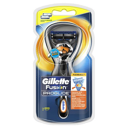 Holicí strojek Gillette ProGlide Flexball strojek + hlavice 2 ks