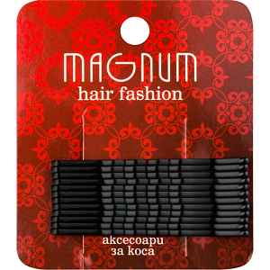 Magnum Hair Fashion pinetky do vlasů černá 12 ks