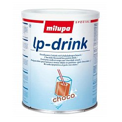 MILUPA LP-DRINK S ČOKOLÁDOVOU PŘÍCHUTÍ perorální PLV SOL 1X375G