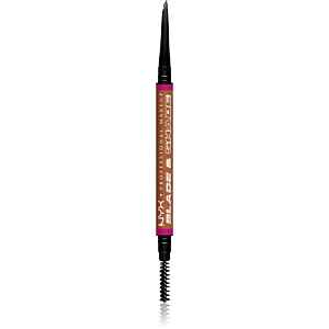 NYX Professional Makeup Blade & Shade tužka na obočí s kartáčkem odstín 05 Auburn g