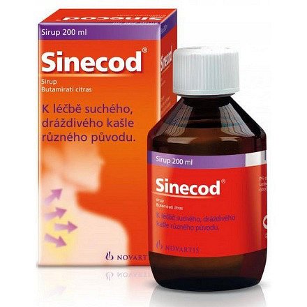 Sinecod sirup 200ml/300mg