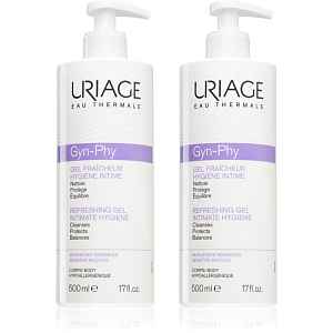 Uriage Gyn-Phy Refreshing Gel Intimate Hygiene sada na intimní hygienu