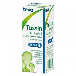 Tussin perorální kapky roztok 1 x 25 ml