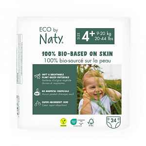 ECO by Naty Maxi+ 9-20 kg dětské plenky 24 ks
