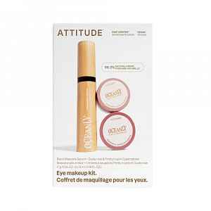 ATTITUDE Oceanly Set na líčení očí Pink 3 ks