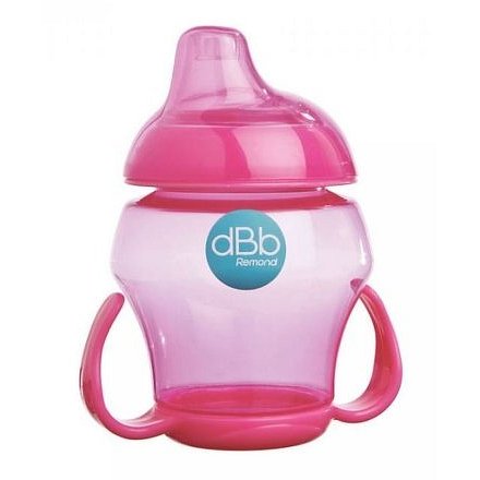 dBb Baby pohárek, 250 ml, růžová