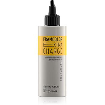 Framesi Framcolor Extra Charge vymývající se barva na vlasy 03 Gold 125 ml