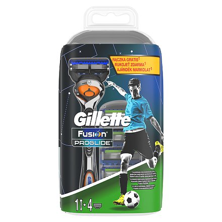 Gillette ProGlide Flexball strojek + hlavice 3ks