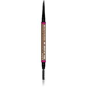 NYX Professional Makeup Blade & Shade tužka na obočí s kartáčkem odstín 04 Taupe g