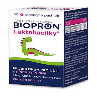 Walmark Biopron LAKTOBACÍLKY 30 pastilek