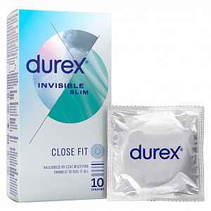 Durex Invisible Close Fit 10 ks