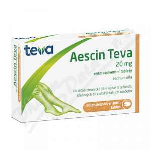 Aescin-Teva por.tbl.ent. 90x20mg