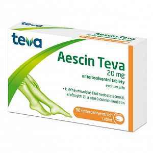 Aescin-Teva por.tbl.ent. 90x20mg