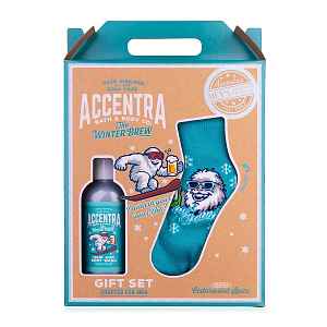Accentra Dárková sada s párem ponožek Men`s Collection Winter Edition