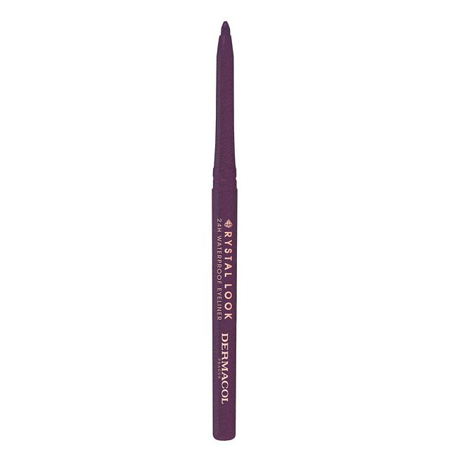 Automatická tužka na oči Crystal Look (24H Waterproof Eyeliner) 01 Bronze