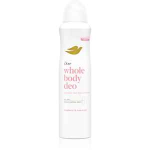 Dove Raspberry & Rose deodorant ve spreji na tělo 150 ml