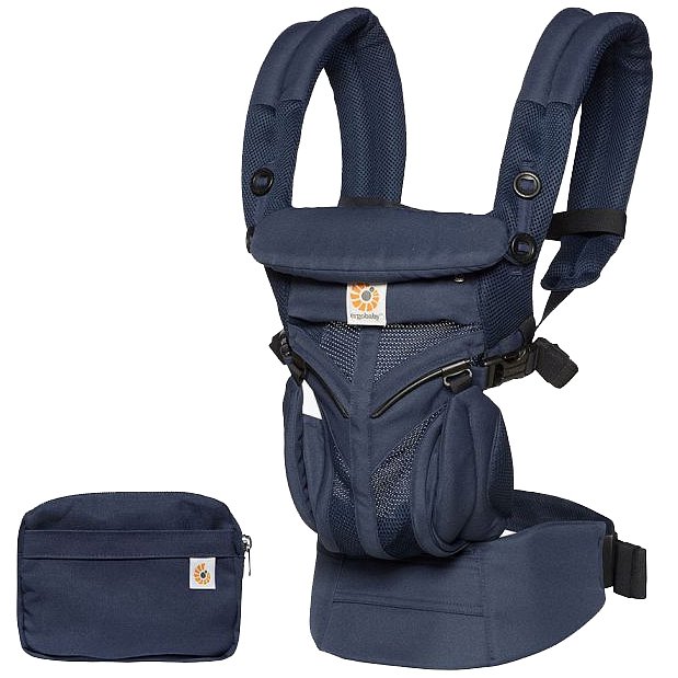 ERGOBABY Dětské nosítko Omni 360 Cool Air Mesh – Midnight Blue New