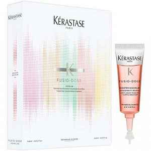 Kérastase Výživná kúra proti krepatění vlasů Fusio Dose Homelab Booster Discipline  4 x 6 ml